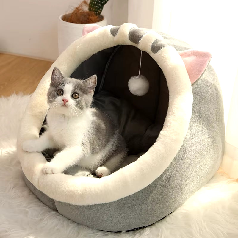 ```Purr-fectly Toasty Cat Castle: The Snuggle Palace for Furry Royals and Their Tiny Paws!```