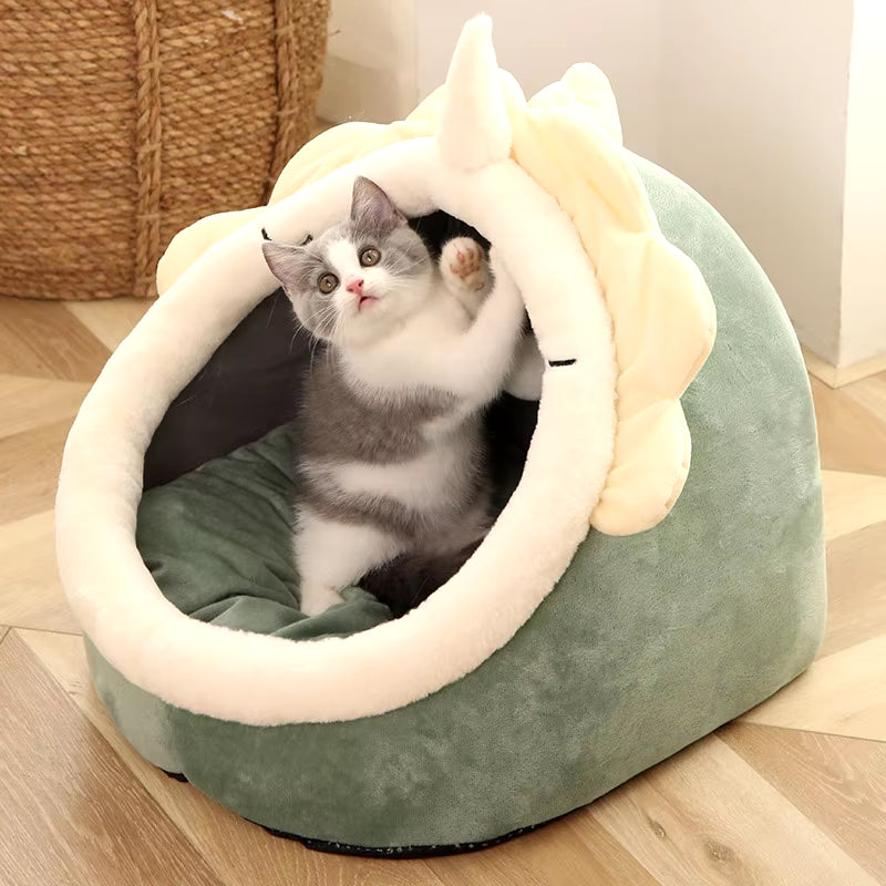 ```Purr-fectly Toasty Cat Castle: The Snuggle Palace for Furry Royals and Their Tiny Paws!```