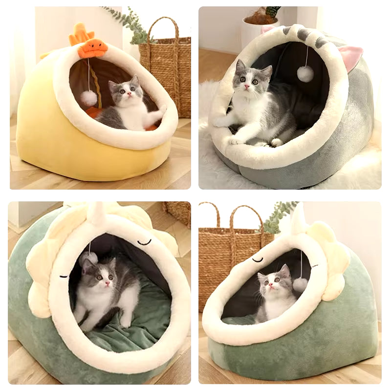 ```Purr-fectly Toasty Cat Castle: The Snuggle Palace for Furry Royals and Their Tiny Paws!```
